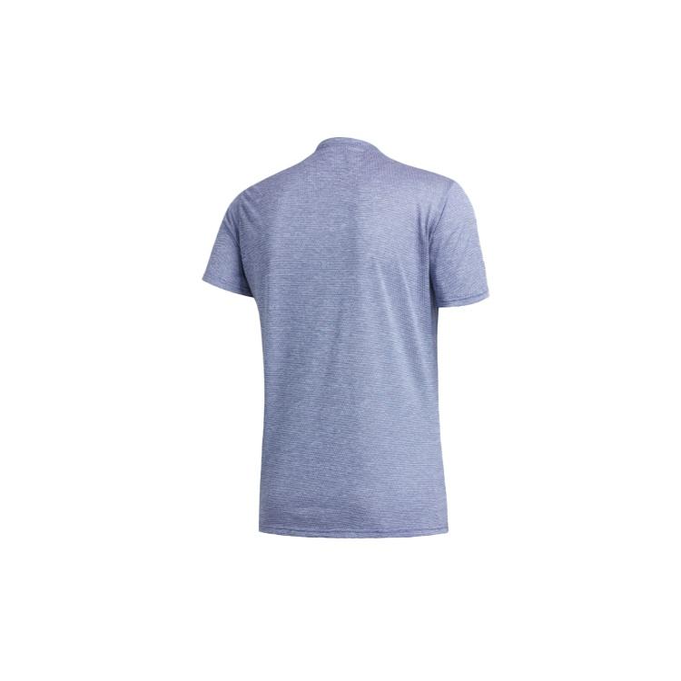 adidas Reflective Running Sports Short Sleeve Blue Men's FM5806