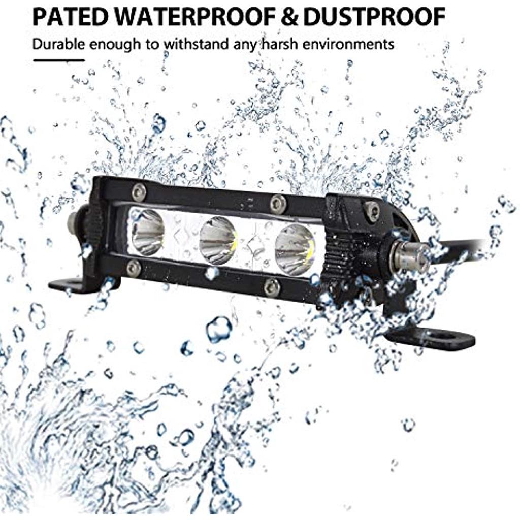 7 дюймов, 18 см, 30 Вт, светодиодная вспомогательная фара, 12 В, светодиодная фара для автомобиля, IP67, водонепроницаемый прожектор, рабочий свет, светодиодный для трактора, внедорожного внедорожника, UTV, квадроцикла