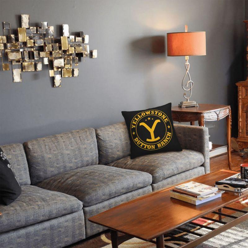 Наволочки для подушек Yellowstone Dutton Ranch Мягкая Роскошная Подушка для Автомобиля Дивана