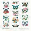Серия Yanji Butterfly Shadow - ПЭТ-лента для журнала с высечкой - 6 стилей для декора и коллажа