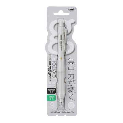 Mitsubishi Pencil Механический карандаш Alpha Gel Switch Серый 0.3 M31009GG1P.23