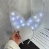Funny Rabbit Ear Hairband LED Light Luminous Bunny Headband Cute Glowing Plush Headband  Bar