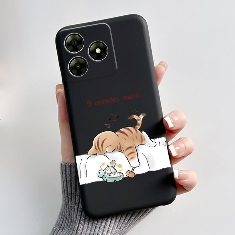 For Blackview Wave 8C 6.56" Wave 8 Black View Wave8C Wave8 Back TPU Soft Silicone Phone Case Luxury Cute Love Rabbit Funny Cover