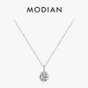 1 Karaat D Kleur Ronde Bezel Setting Moissanite Hanger Ketting 925 Zilveren Lab Diamant Vrouwen Sieraden Met Certificaat Doos