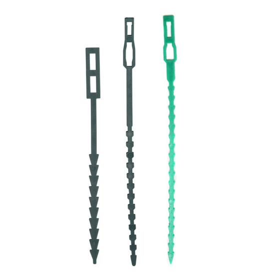 Регулируемые подвязки для растений, гибкие скручивающиеся подвязки, гибкие садовые подвязки, подвязки для колышков для растений для поддержки растений, для деревьев, кустарников, организации кабелей