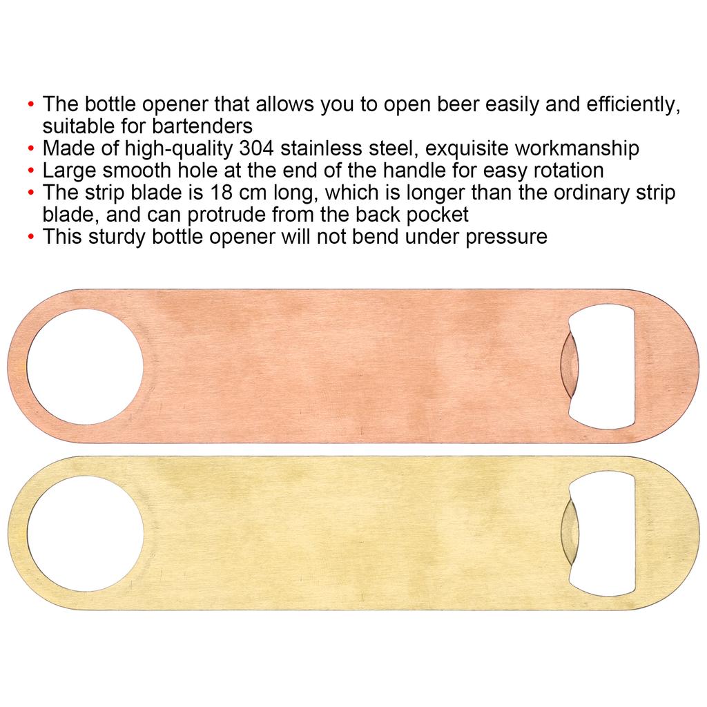 Открывалка для пива Открывалка для бутылок Открывалка для бутылок Утолщенная нержавеющая сталь Открывалка для пивных бутылок для бара Барменов Домашняя Открывалка для пива