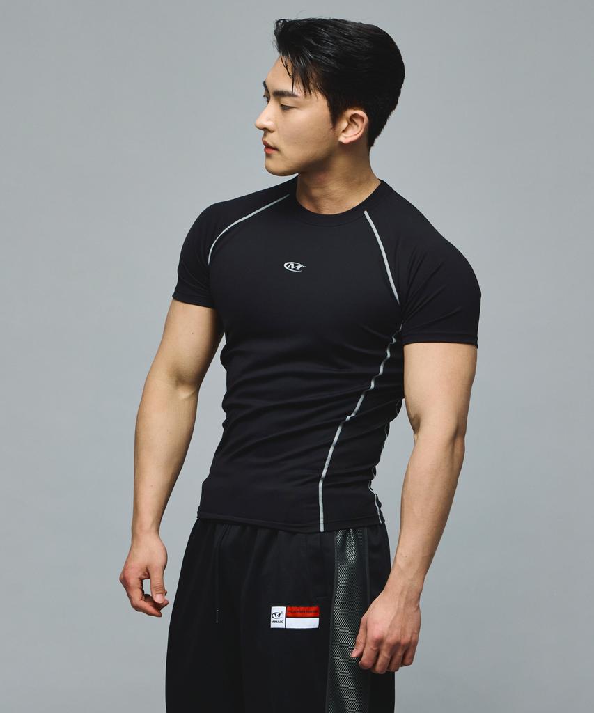 Футболка Mihag Symbol Logo Muscle Pro (черный)