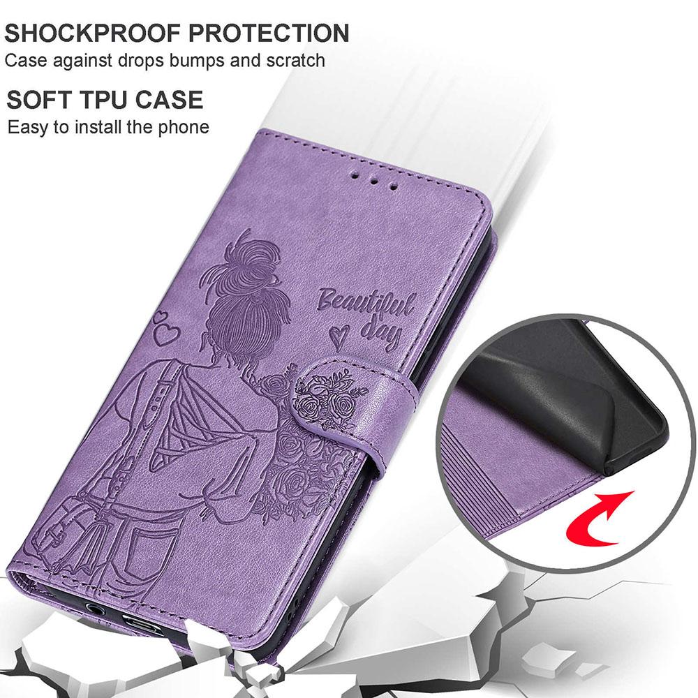 Чехол-книжка с подставкой для OPPO A15 A15S A16 A52 A72 A92 A53 A53S A54 A55 A57 A57S A77 A58 A5 2020 A9 2020 Кожаный защитный чехол
