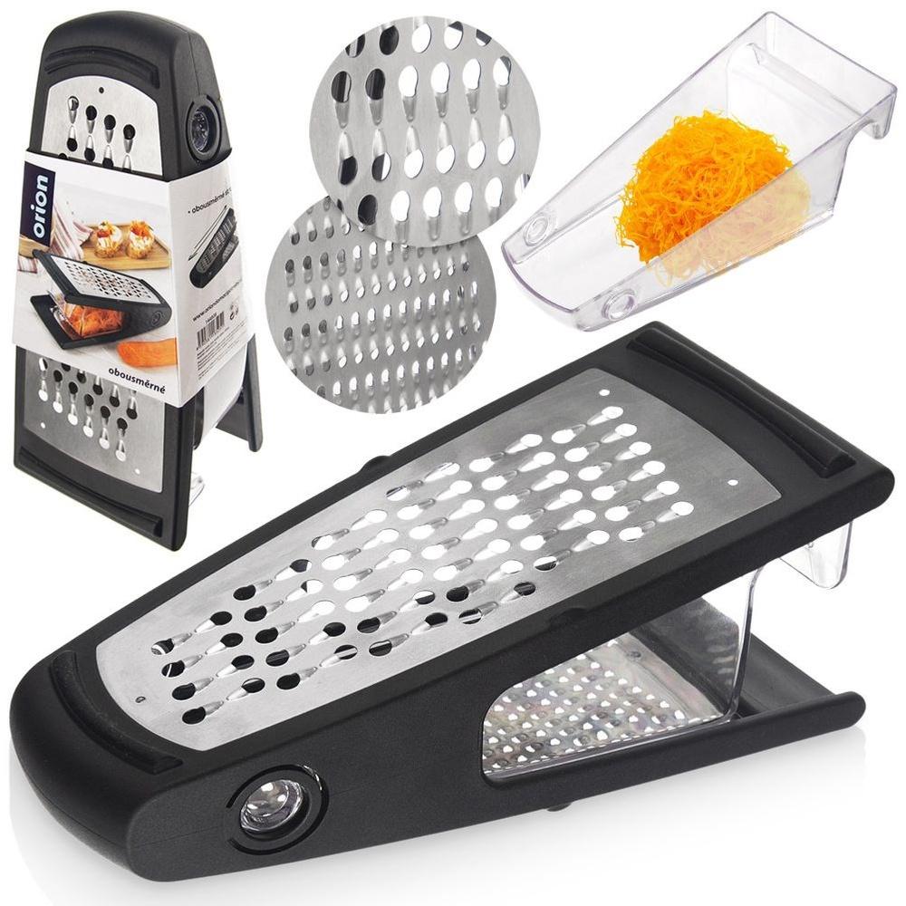 Double-Sided Grater with Container 24cm
