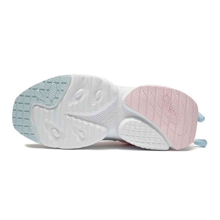 Кроссовки Li Ning Casual Starry Cushioning Non-Slip Wear-Stick с низким верхом для бега Детские кроссовки Sakura-Pink YKCS006-4