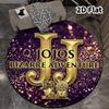 Ковер круглый ковер JoJo's Bizarre Adventure для гостиной, спальни, дивана, игровой комнаты, нескользящий коврик для пола
