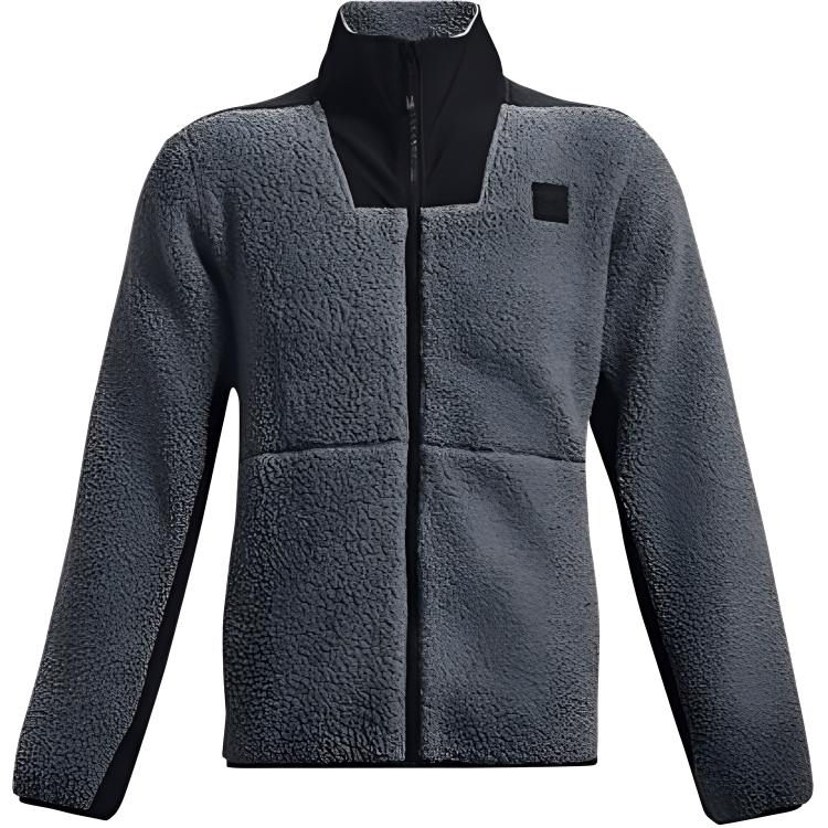Under Armour Куртка Legacy Sherpa Training Color Block, мужские куртки, серые 1357474-012