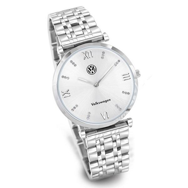 Volkswagen Металлические наручные часы «Пара», популярные корейские часы