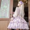 Платье Firefly Flower OP Light Lolita Daily Lolita Vintage Dress - комплект из двух предметов для девочек Soft Girl Fake