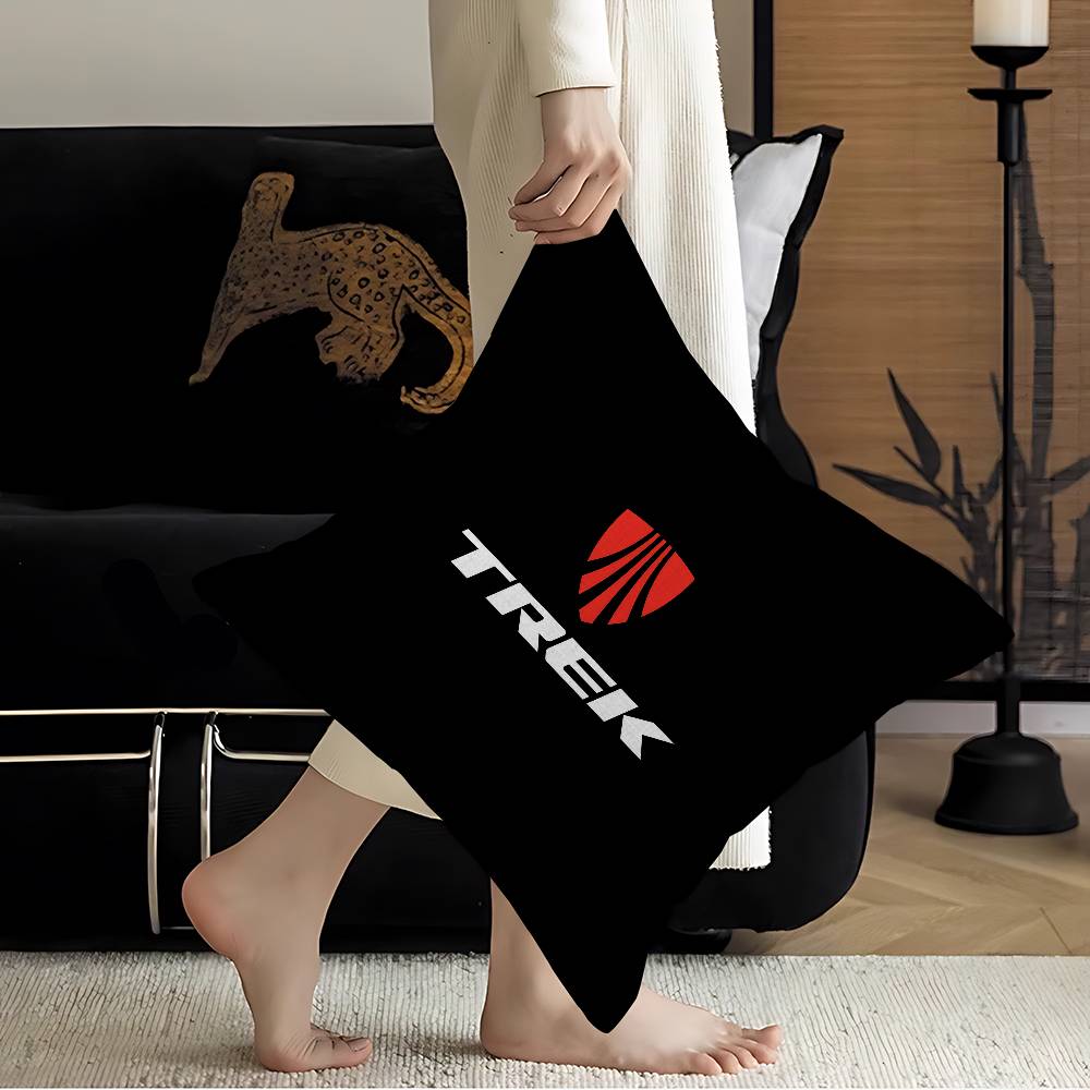 T-Treks Bicycle Cushion Cover Pillow Cover Decor Pillowcase Printed Cushion Case For Couch
