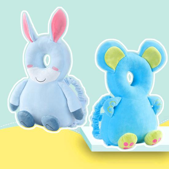 Подушка для защиты головы ребенка Yousheng, рюкзак, регулируемый ремешок, дышащая подкладка, легкая подушка против падений для малыша, учащегося ходить