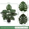 Artificial Potted Green Plant for Indoor and Outdoor Decoration - Home, Hotel, Courtyard, or Desktop Bonsai Ornament.