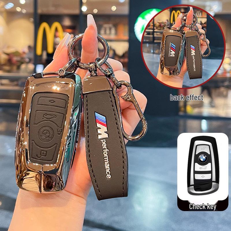 Совместимый чехол для ключа для моделей BMW X Series, 7/5/3 Series и i3