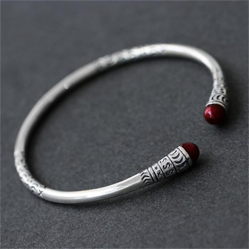Vintage Monkey King Band Thai Silver Bracelet For Men Women Hip Hop Fashion New Jewelry Couple Gift Party Glamorous