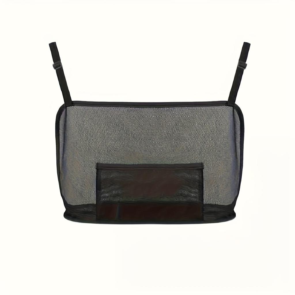 Очень большая сумка-органайзер для автомобиля - прочная полиэстеровая сетка для хранения на заднем сиденье - просторный автомобильный аксессуар с сетчатыми карманами и отделениями, для хранения в автомобиле