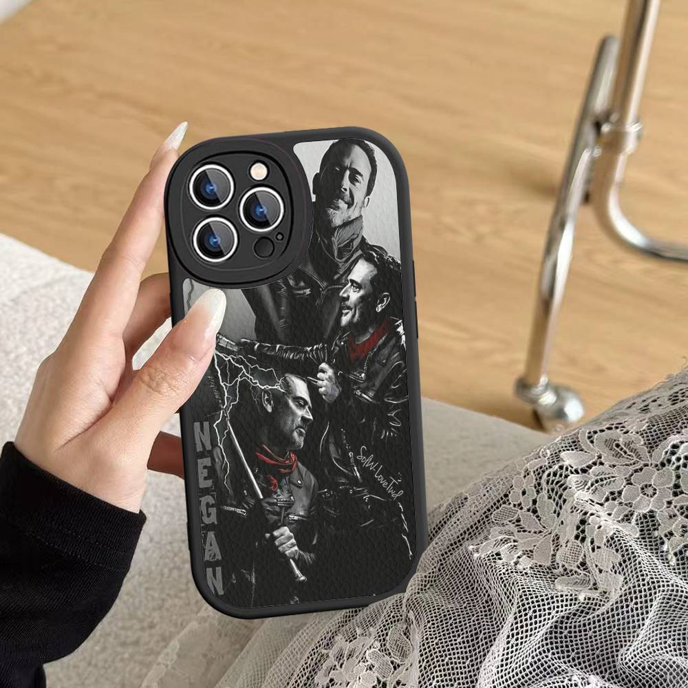 Zombie Walking Movies Dead Phone Case Hard Leather For IPhone 16 15 14 13 12 Mini 11 14 Pro Max Xs X Xr 7 8 Plus Fundas
