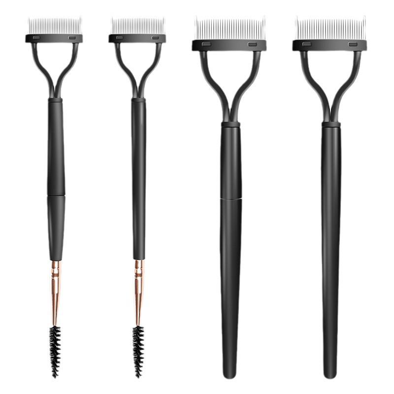 Eyelash Curler and Ultra-Fine Steel Comb for Long-Lasting Curl and Separation