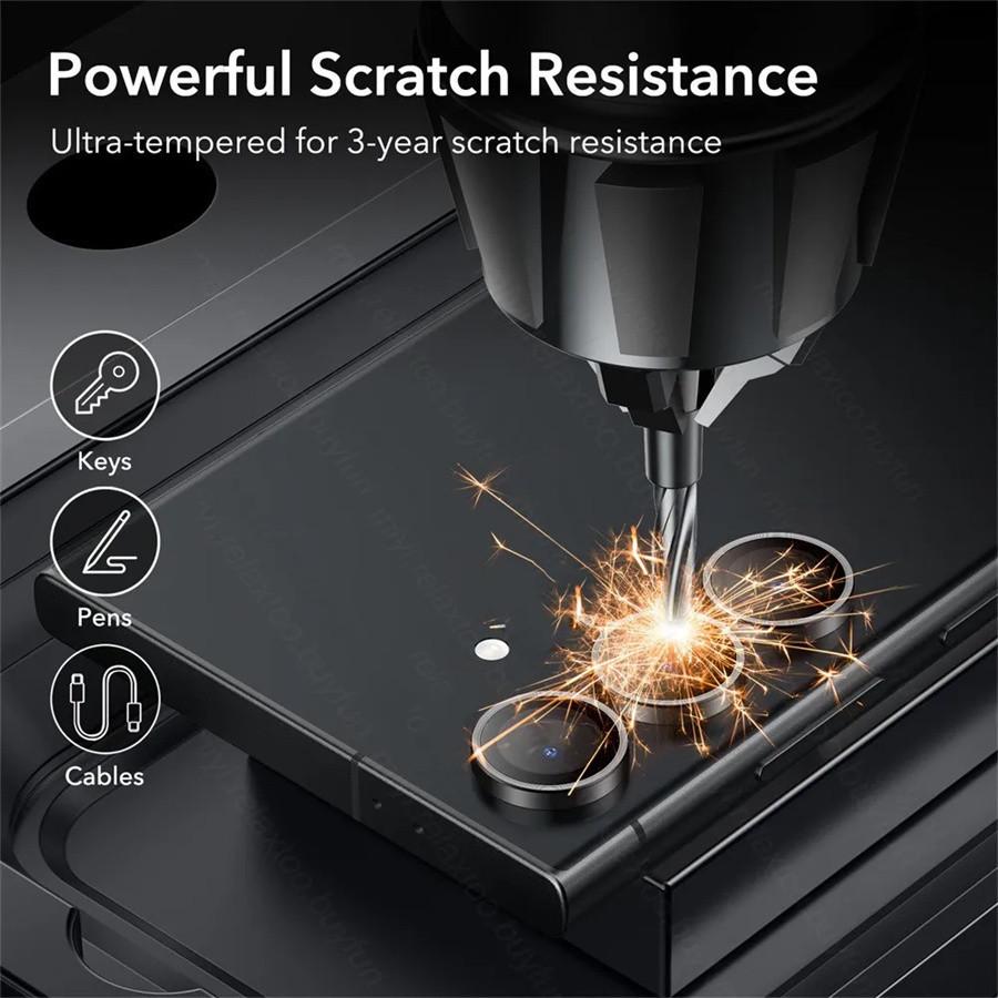 Samsung Galaxy A14 A24 A34 A54 A15 A25 A35 A55 A05 A05S Металлическое защитное кольцо из закаленного стекла для объектива задней камеры