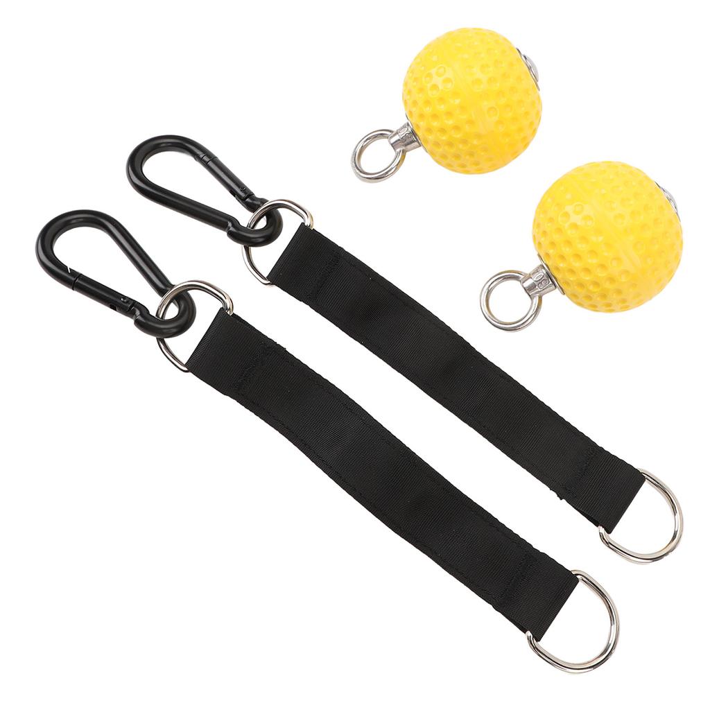 Pair of Pull Up Ball Grip Arm Strength Training Anti Slip Portable for Fitness Home Gym Workout