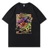 Manga Jojo Bizarre Adventure T Shirt Unisex Japan Anime Summer T-shirt Kawaii Jojo Graphic Tshirt Unisex 90s Cotton Top Tees Unisex