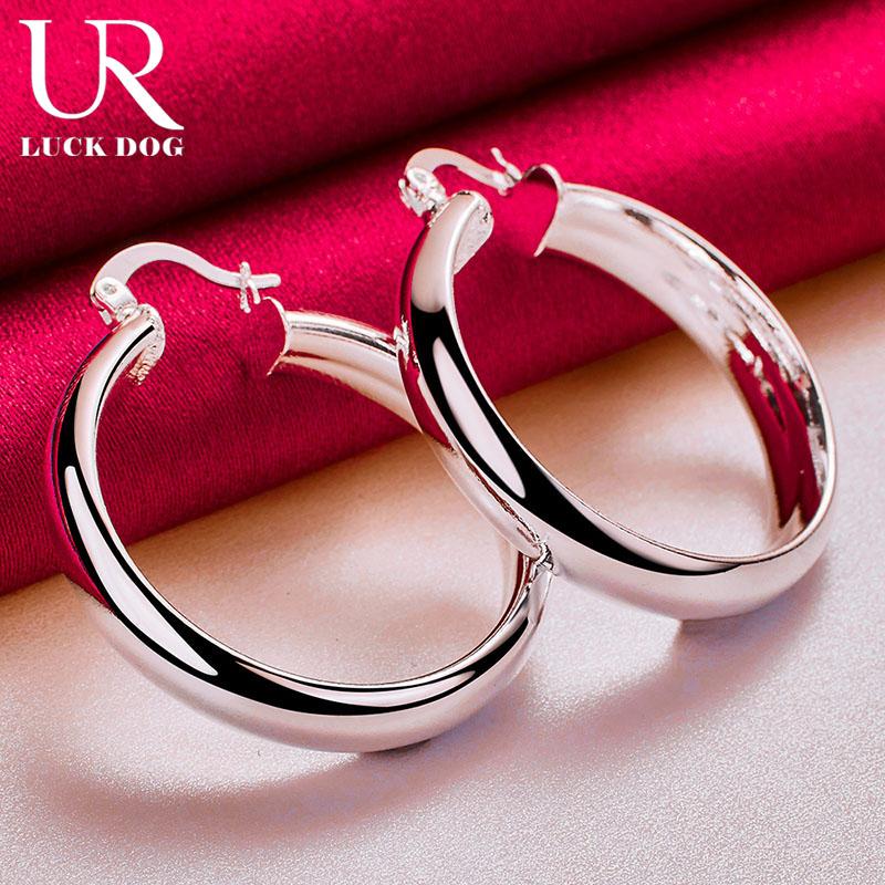 Серьги из стерлингового серебра 925 пробы с подвесками для пирсинга, модные свадебные украшения