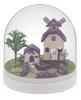 YANOMAN Dollhouse U Windmill and Lavender Japanese Instruction Manual Glue Included Miniature 516-21