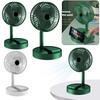 3 Gears Desktop Foldable Small Fan Mini Portable Retractable Charging USB Home Low Noise High Duration Standby Mini Electric Fan