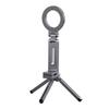 Foldable Portable Phone Stand 360° Rotation Desk Phone Clip Bracket  Desk Plane Train Use