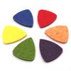 1pc Multiple Colors Felt Ukulele Special Pick, Cute Thumb Dedicated Pick