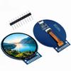 2,1-дюймовый круглый TFT LCD экранный модуль дисплея с драйвером GC9B72, 360x360, SPI, круглый цветной экран