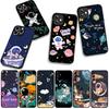Чехол для телефона Apple iPhone 16 15 14 Plus 13 12 Mini 17 Pro Max + ProMax 16E Air 16+ с рисунком 'Небесное искусство Астронавт Луна'