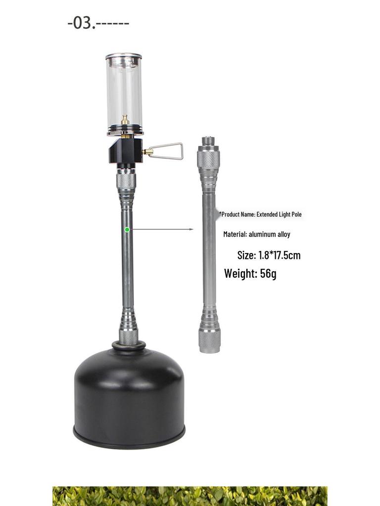 COOLCAMP Retro Outdoor Camping Lantern - Atmospheric Kerosene Tent Light