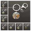 Dinosaur Keychain Pendant: T-Rex, Pterodactyl, Diplodocus, Spinosaurus with Metal Lobster Clasp - Popular European & American Design