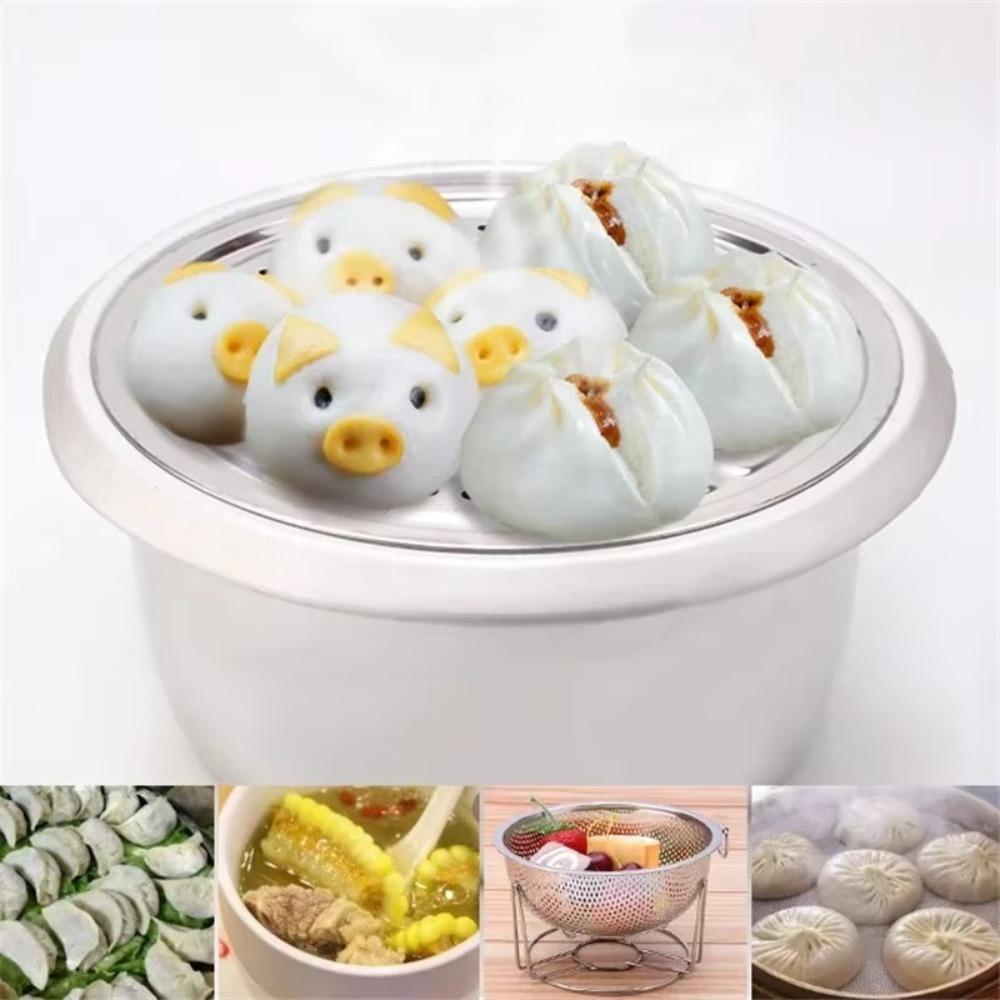 16-34см Пароварка из нержавеющей стали, решетка для варки на пару, прочная кулинарная подставка