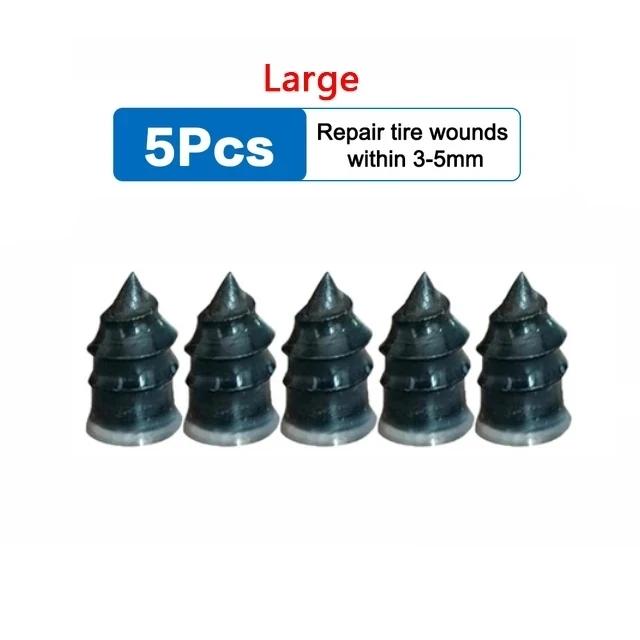 Автомобиль Мотоцикл Вакуумный Ремонт Шин Гвозди Грузовик Скутер Велосипед Ремонт Проколов Шин Бескамерные Инструменты Резина Металлические Аксессуары