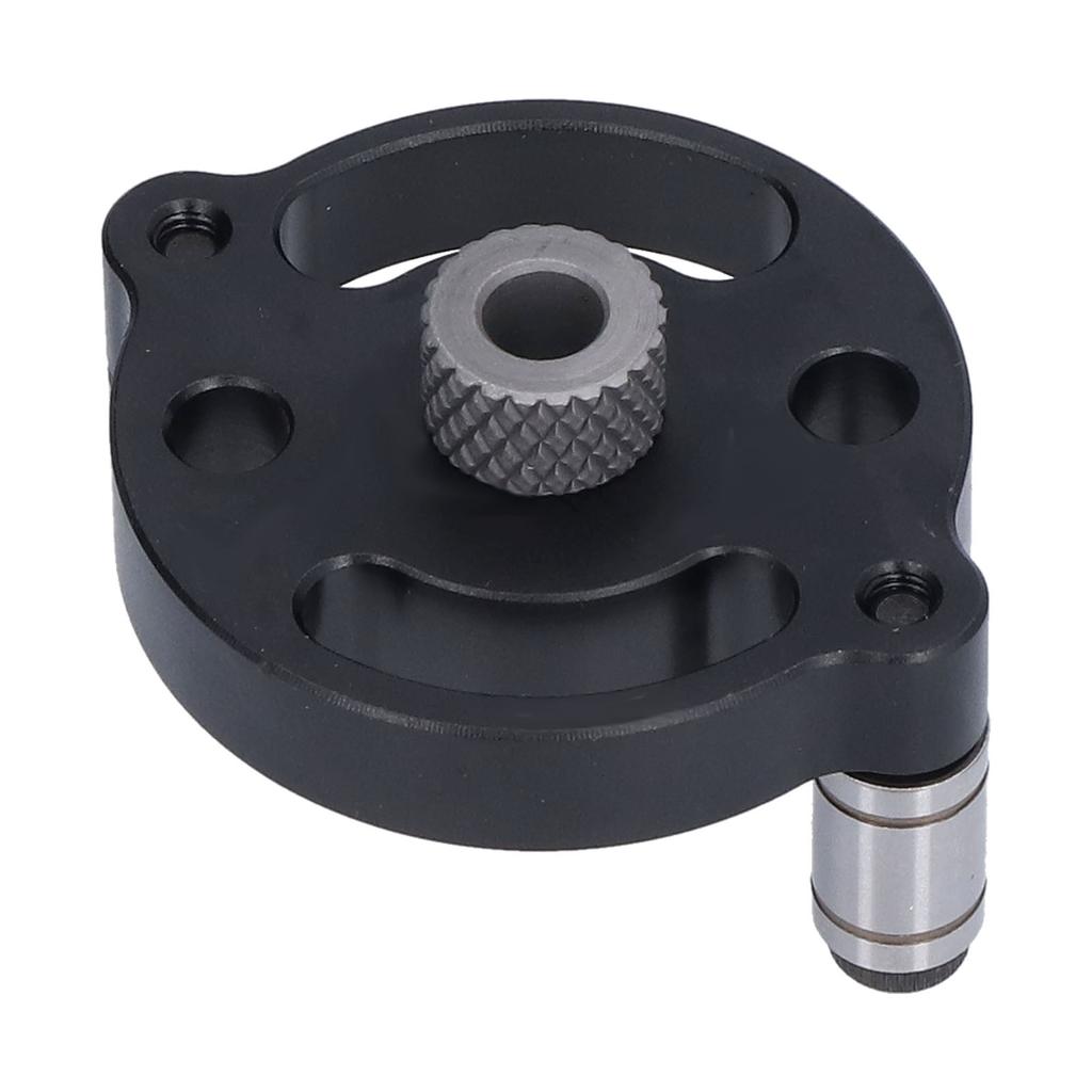 Hole Puncher Locator Vertical Aluminum Alloy Round Dowel Carpentry Drilling Positioner