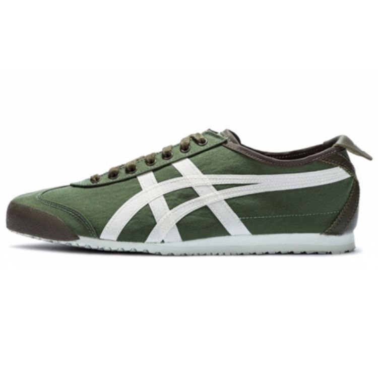 ONITSUKA TIGER Кроссовки унисекс оливково-зеленого цвета Mexico 66 1183A348-300