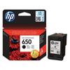 Cartouche d'encre HP 650 Noir - Jet d'encre - Deskjet Ink Advantage 2645, 35XX, 4515 - Rendement 360 pages