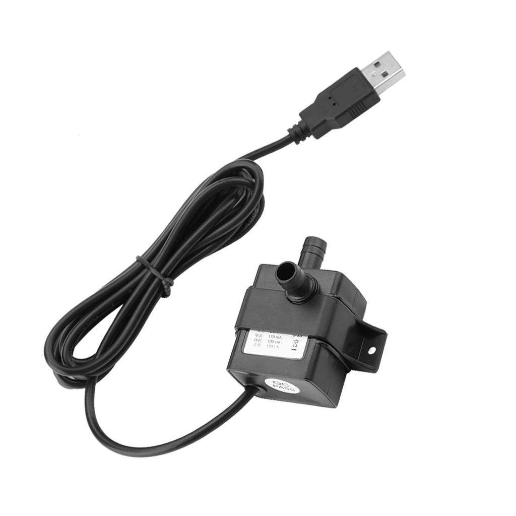 Бесщеточный насос USB DC 5 В для аквариума, фонтана, циркуляции воды, погружной насос