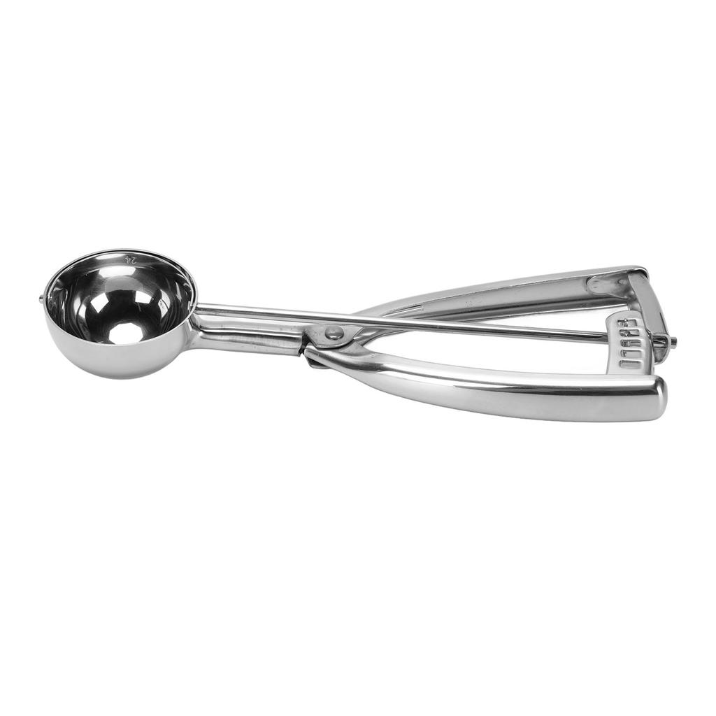 Ложка для теста из нержавеющей стали SUS304, ложка для дыни, мини-ложка для мороженого, 50 мм