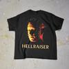 Футболка Hellraiser Клайв Баркер Хоррор Фильм Футболка Пинхед Культовая Унисекс Футболка