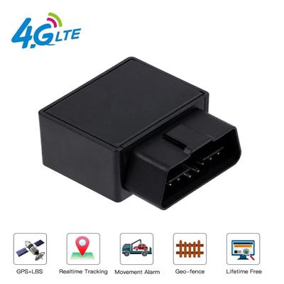 4G TK816 OBD Автомобильный GPS-трекер с сигнализацией от угона, не требует установки