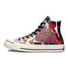Кроссовки унисекс Chuck 70 High Beat the World разноцветные Egret Multi 170680C