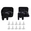 1 Pair Luggage Suitcase Wheels Trunk Luggage Wheels Spare Part Universal Casters Replacement Silent Double Row for
