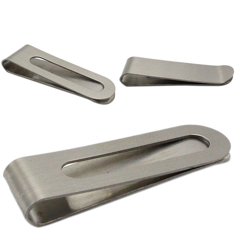 Мини Тонкий Зажим для Денег из Нержавеющей Стали Кошелек для Монет Кредитная Карта ID Держатель для Наличных